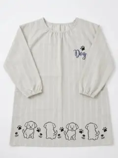 Dog エプロン ストライプ 刺繍のサムネイル