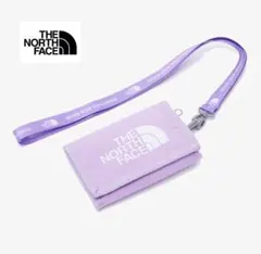 ノースフェイス キッズウォレット 財布 ライラック色 海外限定