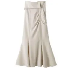 SNIDEL スリットマーメイドスカート　snidel スナイデル　アイボリー