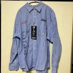 マークゴンザレス　Mサイズ　ストライプシャツ 新品タグ付き