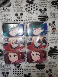 僕のヒーローアカデミア まるかく 缶バッジ ヒロアカ