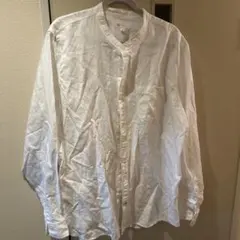 GAP リネン ホワイトシャツ XL Y2k