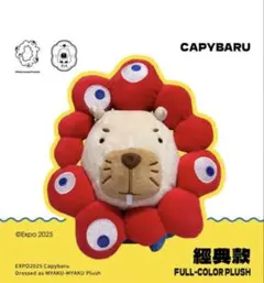 台湾屏東限定「ミャクミャク x 水豚BARU」マスコット カピバラ（二つ