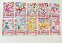 アイカツカード　10枚セット　大空あかり　藤堂ユリカ　氷川すみれ