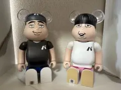 バナナマン　ベアブリック400%2体セット