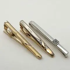 ネクタイピン​【良品】 3本セット クレージュ ピエールカルダン バルマンのサムネイル