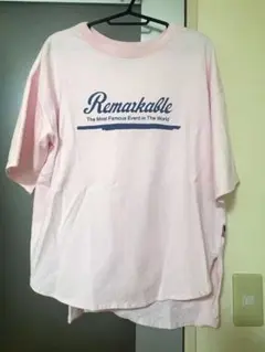 【CIAOPANIC TYPY】オーバーサイズ Tシャツ ピンクのサムネイル