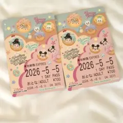 2026年最新】ディズニーチケット 大人2枚の人気アイテム - メルカリ