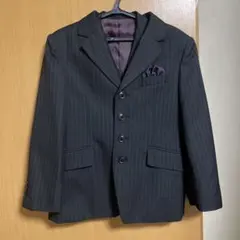 フォーマルスーツ ジャケット、 ベスト、シャツ、ネクタイセット 120