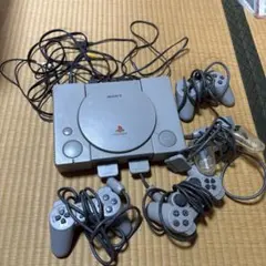 Praystation1 ジャンク品コントローラー4個つき