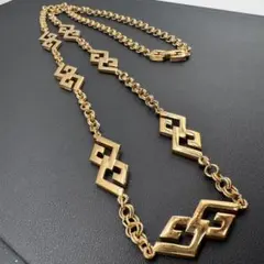 GIVENCHY ジバンシー ロングネックレス Gロゴ ゴールド