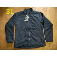 ワークマン エックスシェルター 断熱β ライトウォームジャケット ブラック 3L