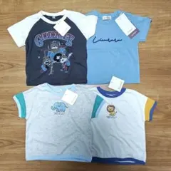 ①新品　９０センチ　男の子　半袖　Tシャツ　４枚セット　かっこいい