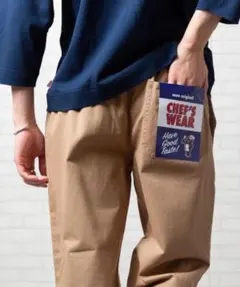 coen シェフパンツ　ワイドパンツのサムネイル