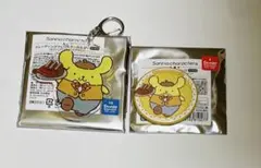 サンリオ ナイトカフェ セブンネット アクキー 缶バッジ ポムポムプリン