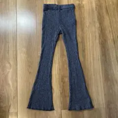 ZARA リブ編みフレアパンツ 140cm