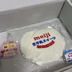 meiji 五条熊 豆型 生牛乳スイーツ スクイーズ
