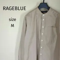 バンドカラーシャツ 長袖 シャツ