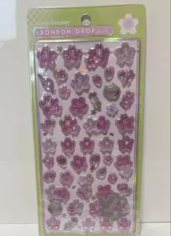 ボンボンドロップシール 和柄 桜 さくら