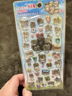 【大人気！】【品薄】ジュエルプチドロップ　明日もずっと　ラブ友　平成　シール