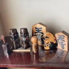 アジアンスタイル 木製彫刻セット まとめ売り