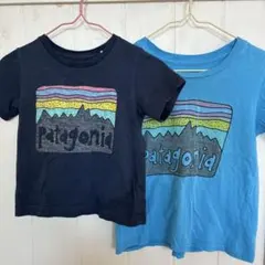 パタゴニア Patagonia キッズ Tシャツ 兄弟おそろい 6-12M 4T