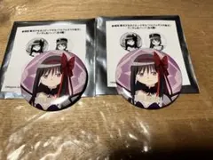 劇場版 魔法少女まどか☆マギカ 缶バッジ 暁美ほむら 2個セット