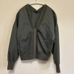 【土日限定！】ジャンバーアウタージャケットシュガースプーン　オリーブグリーン色