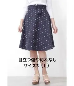 ドット　フレアスカートのサムネイル