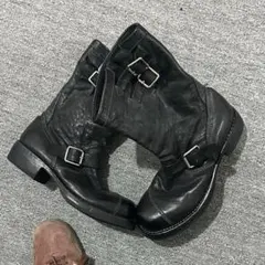 Y2K dark Military Engineer Bootsのサムネイル