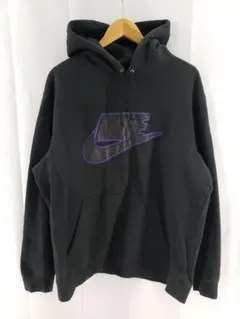 Supreme × NIKE フーテッドパーカー メンズ ブラック Lのサムネイル