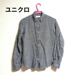 チェック 麻 リネン