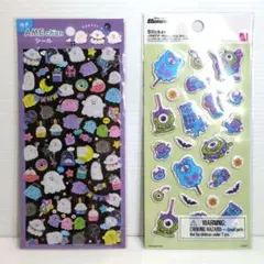 ディズニー ピクサー モンスターズインク ＆ ラメAMEちゃん シール セット