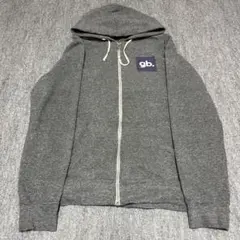 Alternative Apparel ロゴジップパーカー グレー XL