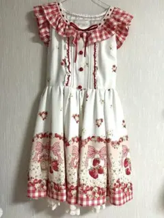 LIZ LISA テリアチェリー柄ジャンスカ レア品 完売品 - メルカリ