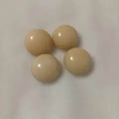 ボタンまとめ売り　昭和レトロ　ベージュ　丸型　おしゃれ　かわいい　ビンテージ