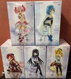 5種セット　魔法少女まどか☆マギカ フィギュア
