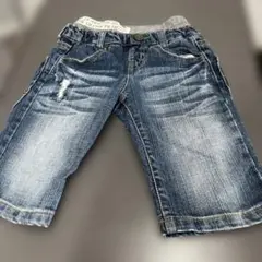 110cm デニムブルー ハーフパンツ J A N K S T O R E