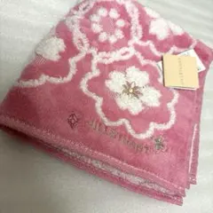 JILL STUART 花柄 桜柄 ハンカチ ピンク かわいい