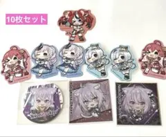 ホロライブ ステッカー　10枚セット　猫又おかゆ