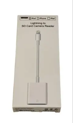 新品未使用　iPhone ライトニング SDカード 転送