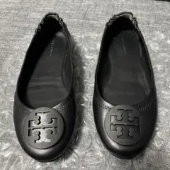 Tory Burch ブラック フラットシューズ