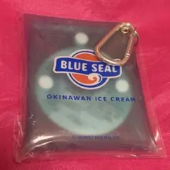GIGO限定　BLUE SEAL クリアポーチ　　ブルー