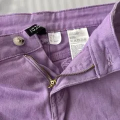 H&M パープル ショートパンツ 前後ポケット付き 150cm