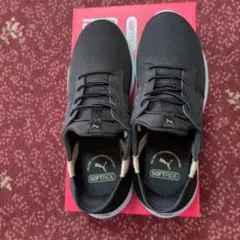 Puma Softride ブラック スリッポン