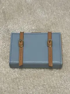 牛革、リバティ生地で作られたハンドメイド長財布 - メルカリ