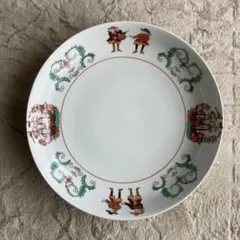 最終価格】飾り皿 プレート 人物柄 アンティーク調