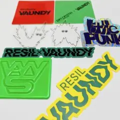Vaundy ステッカー 8枚セット バウンディ little punk 非売品のサムネイル