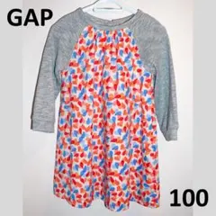 baby GAP ワンピース 異素材 組み合わせ 100cm