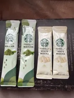 Starbucks VIA Matcha & White Mocha 4本スタバ
